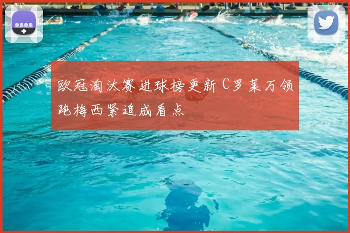 欧冠淘汰赛进球榜更新 C罗莱万领跑梅西紧追成看点